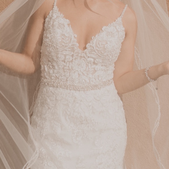 Mori Lee Lunetta Petite Wedding Gown - Picture 4 of 9